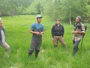 Présentation terrain des syndicats forestiers à Counozouls