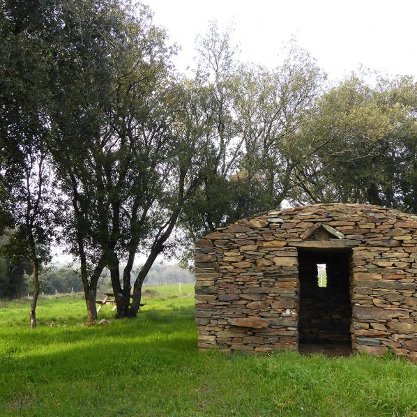 La capitelle de l'espace naturel sensible de Lacalm
