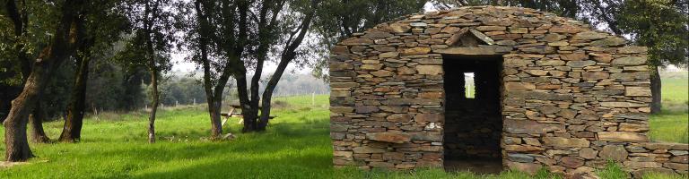 La capitelle de l'espace naturel sensible de Lacalm