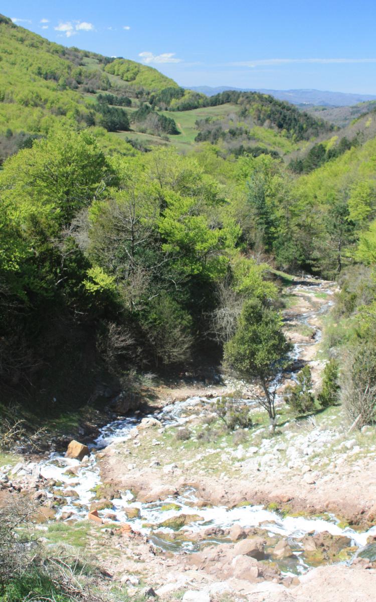 itinéraire de découverte de la balade "entre sel et verre"